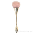 Rose Gold Single Handle Makeup Brush